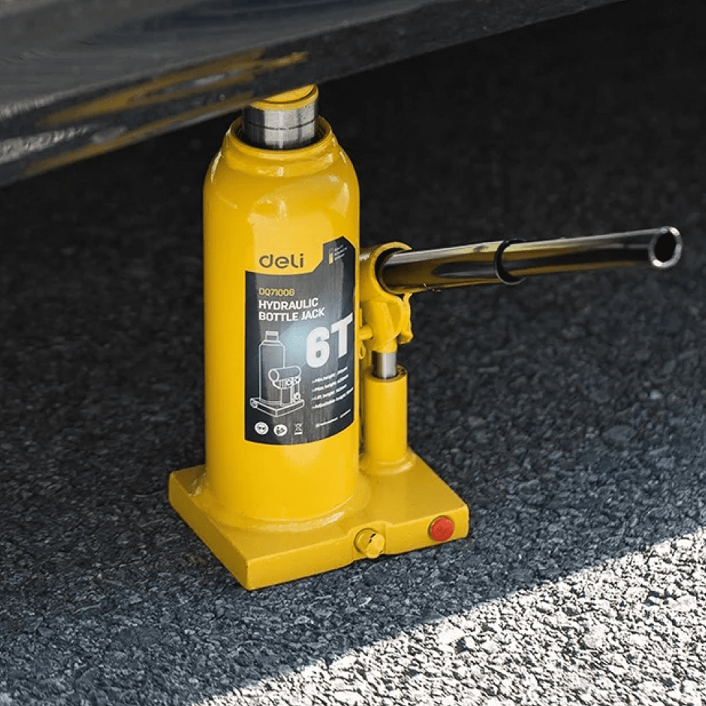 Домкрат бутылочный Deli YS EDQ71006, 6 т - 4
