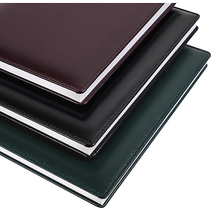 Ежедневник недатированный "Pelle Siena", А5, 272 страницы, бургунди - 11