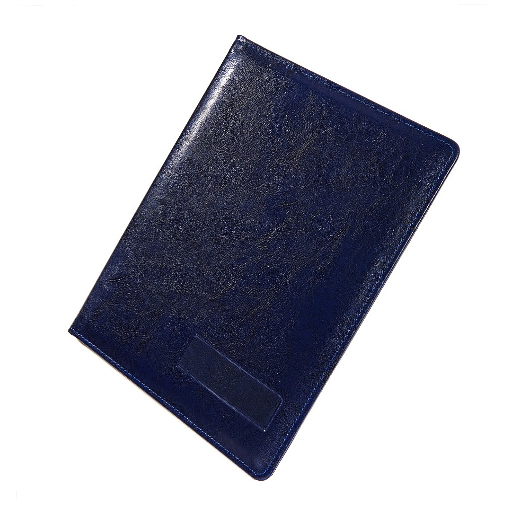 Папка на подпись, с карманом, синий - 2