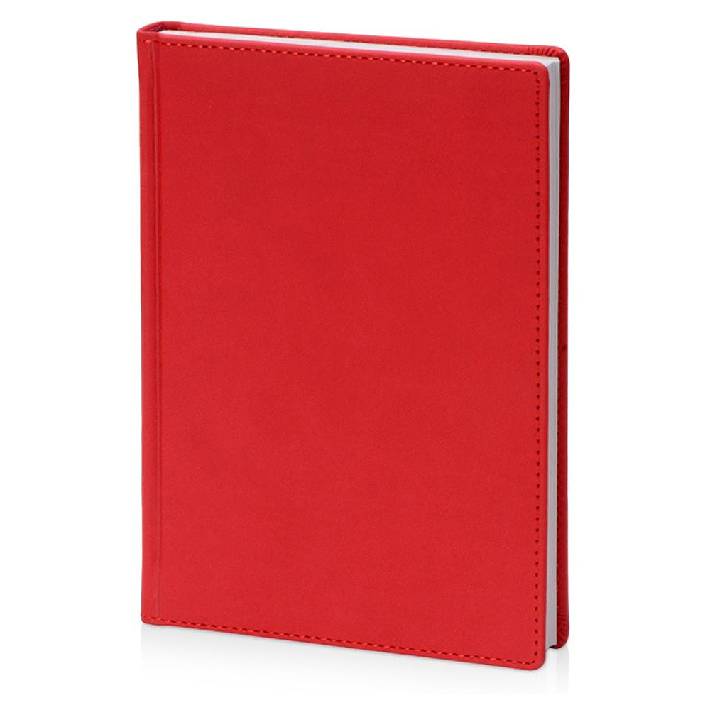 Ежедневник недатированный "Velvet", А5, 272 страницы, красный