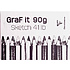 Скетчбук "Graf It", A5, 90 г/м2, 80 листов, белый