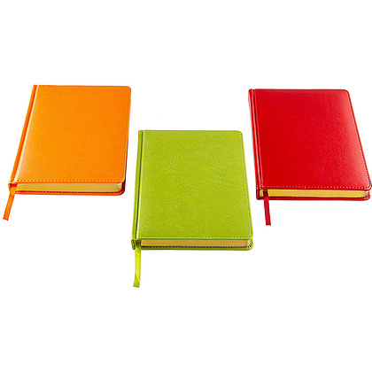 Ежедневник недатированный "Joy", А5, 272 страницы, линейка, темно-зеленый - 3