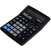 Калькулятор настольный Rebell "BDC616 BX", 16-разрядный, черный