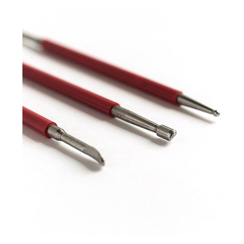 Набор инструментов для моделирования "Малевичъ", металлические, 3 шт. - 2