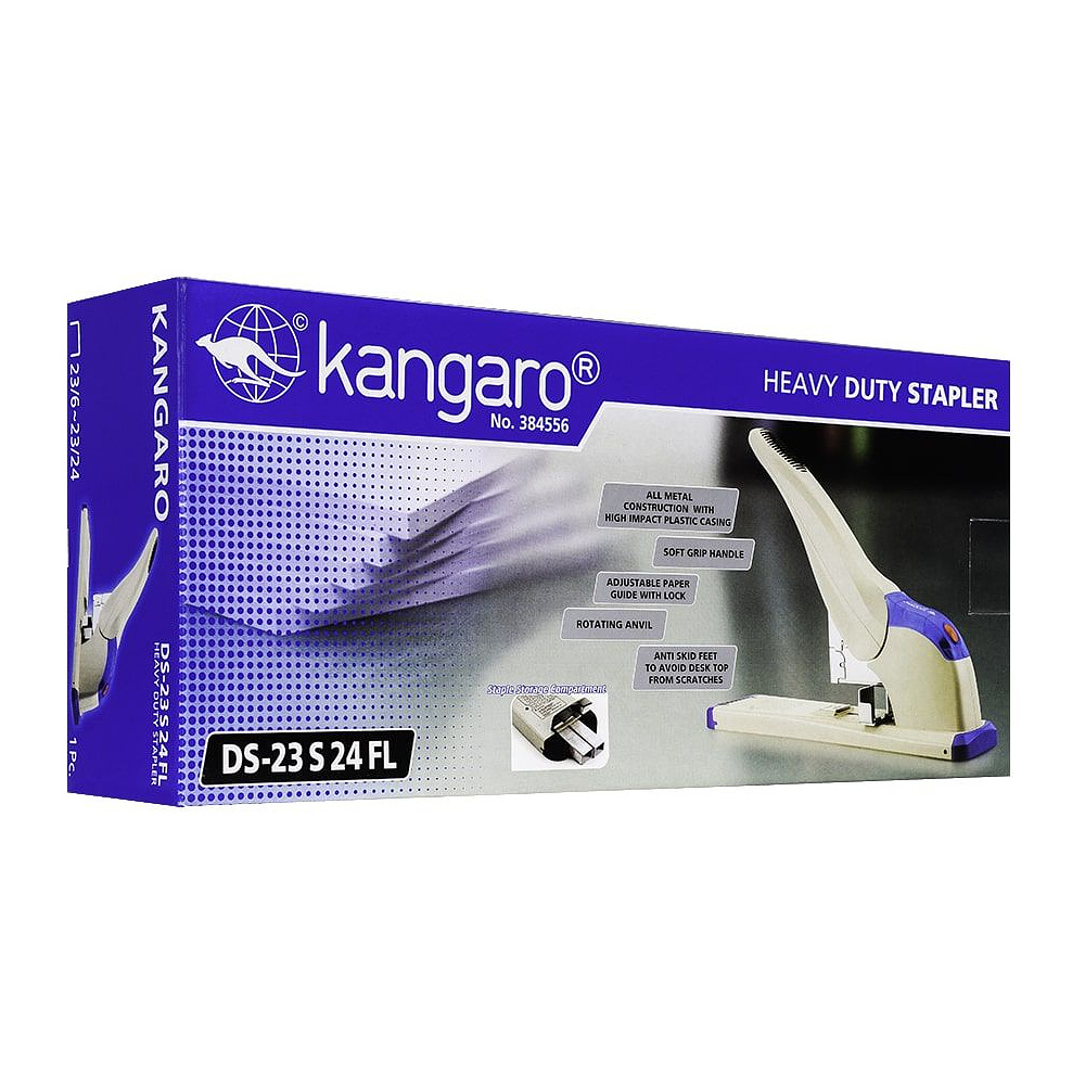 Скобосшиватель "DS-23S24-FL", № 23/6, 23/24, 210 листов, ассорти - 4