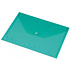 Папка-конверт на кнопке "Panta Plast", A4, зеленый