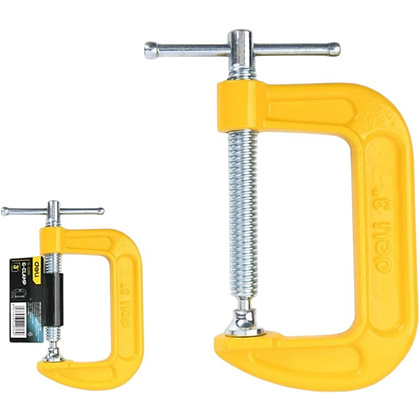 Струбцина G-образная Deli YS EDL-G203, 75 мм