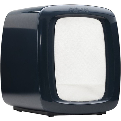 Диспенсер Focus для салфеток, черный, настольный, боковая подача - 3