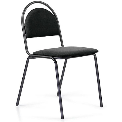 Стул для посетителей Фест UTFC Стандарт BL С11, ткань, металл, черный 