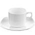 Чашка с блюдцем "WL-993003/AB", фарфор, 200 мл, белый