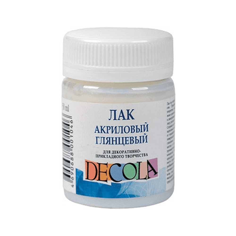 Лак акриловый "Decola", глянцевый, 50 мл