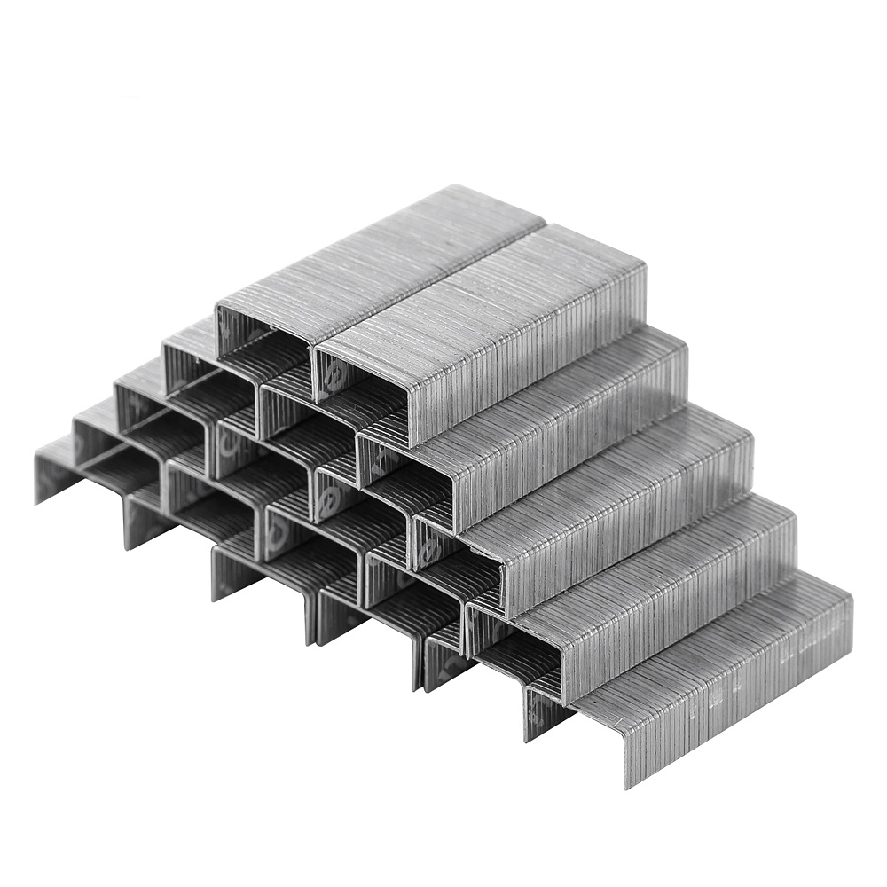 Скобы "Deli", 10, 1000 шт, металлик - 3