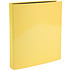 Папка на кольцах "Aquarel", 4 кольца, желтый