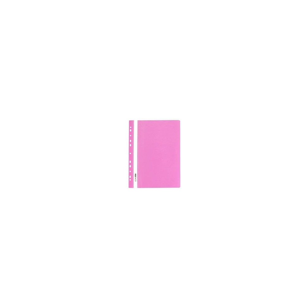 Папка-скоросшиватель "Economix", A4, розовый