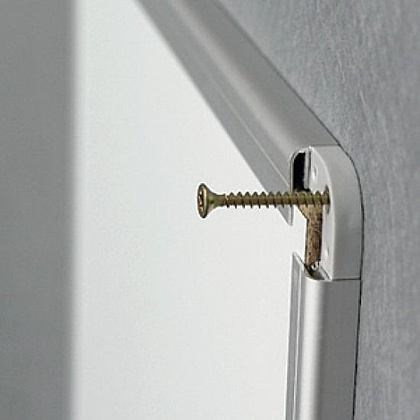 Магнитная доска с керамическим покрытием белая, 120x180 см - 3