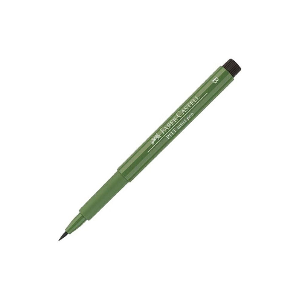 Маркер-кисть "PITT Artist Pen Brush", B, оливковый перманентный