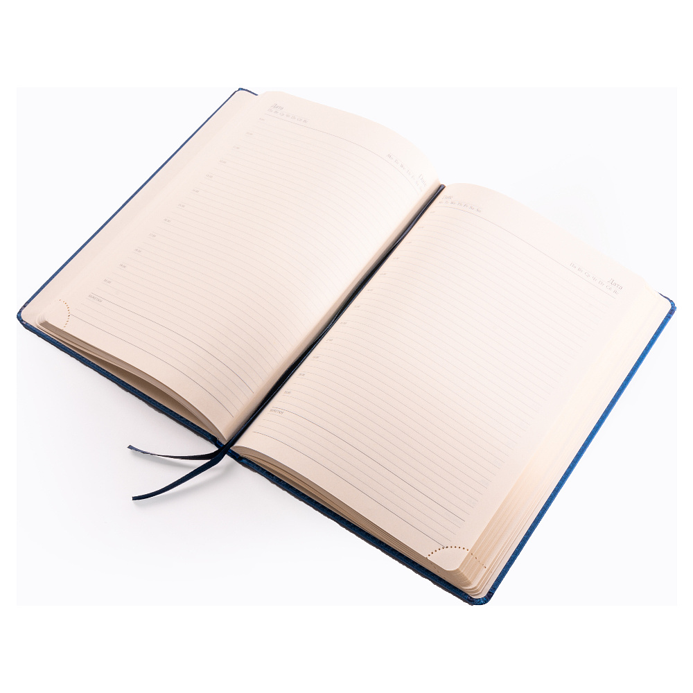 Ежедневник недатированный Acar "Nanda", A5, 272 страницы, синий - 8