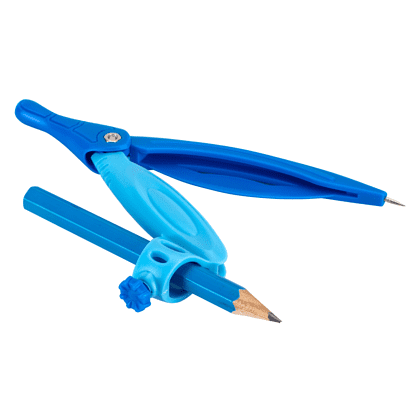 Циркуль "Deli EG20102", с карандашом, футляр, ассорти - 3