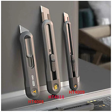 Нож для бумаги "Deli Home", 9 мм, чёрный