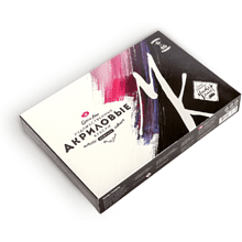 Краски акриловые Мастер Класс, 6 цветов, 46 мл.