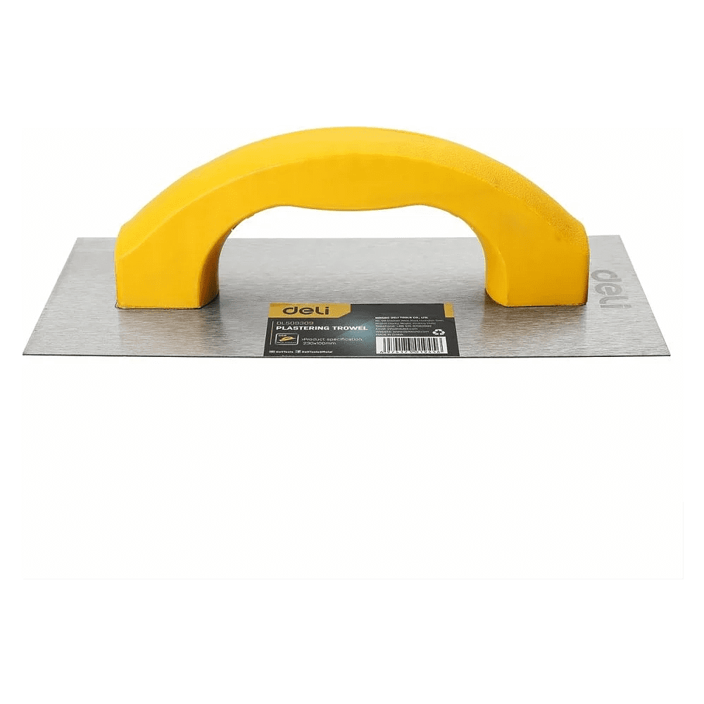 Гладилка Deli YS EDL509309, нержавеющая, 230 x 100 мм, 2-х компонентная рукоятка - 2