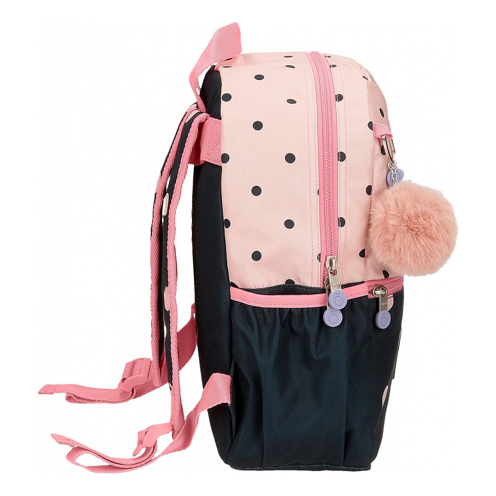 Рюкзак школьный Enso "Friends together", L, розовый, темно-синий - 4