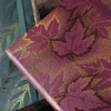 Блокнот "Foliage maple", А5, 96 листов, линейка, на резинке, красный - 6