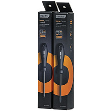 Отвертка Deli HS EHT1203, PH0х75 мм, Soft Touch, черный