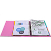 Папка-регистратор "Exacompta", A4, 80 мм, ПВХ, пастельный розовый - 2
