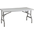 Стол складной 1520х760х740 мм, пластик, белый