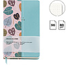 Блокнот Miquelrius "Autumn Leaves Pink-Blue", А5, 96 листов, в точку, розовый, голубой - 3