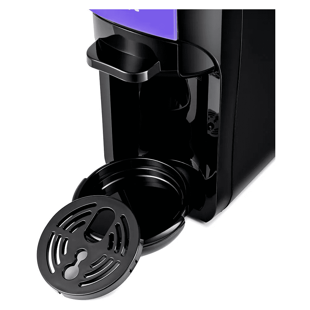 Кофеварка Kitfort KT-7105-1, черно-фиолетовая - 2