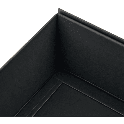 Коробка картонная, 220х160х95 мм, черный - 7