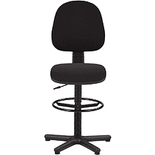 Кресло для персонала "Regal GTS Ring Base STOPKI C-38", ткань, пластик, серый