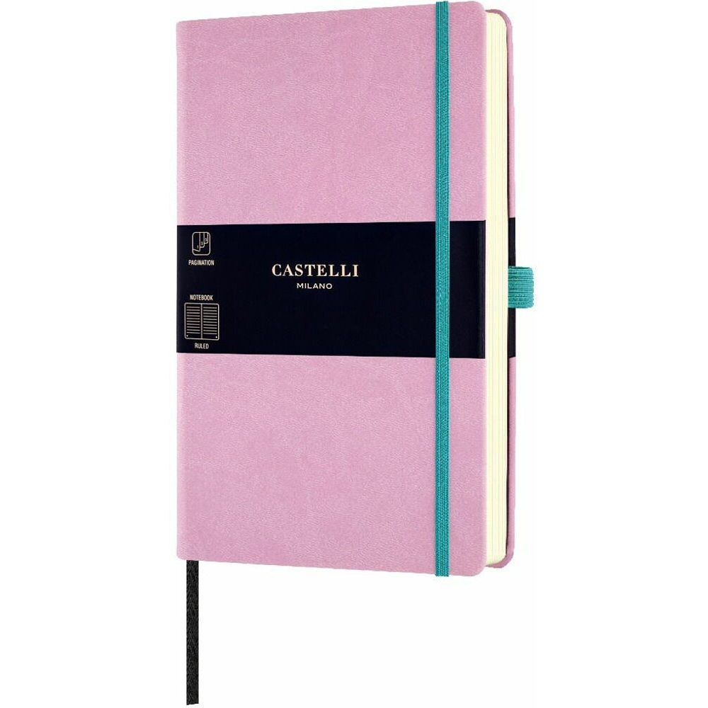 Блокнот "Aquarela Mallow", А5, 96 листов, линейка, лиловый