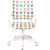 Кресло детское Бюрократ BUROKIDS 1W, ткань, пластик, монстры - 3