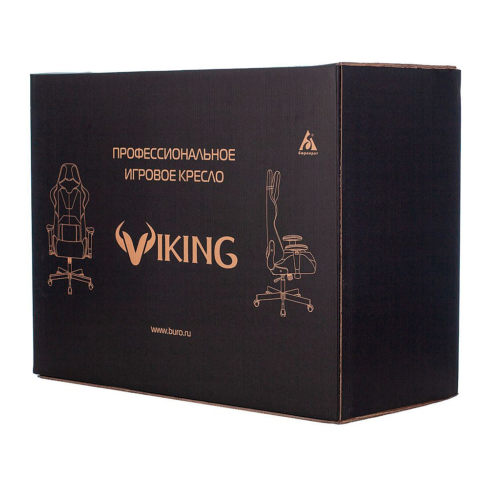 Кресло игровое Бюрократ VIKING "KNIGHT LT28 FABRIC", ткань, металл, серо-голубой  - 10