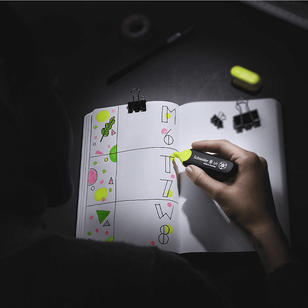 Маркер текстовый "Job", сиреневый - 3