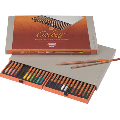 Набор цветных карандашей "Design color", 24 цвета