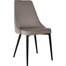 Стул Бюрократ "CH-K4_2", ткань, темно-бежевый, металл, комплект 2 шт.