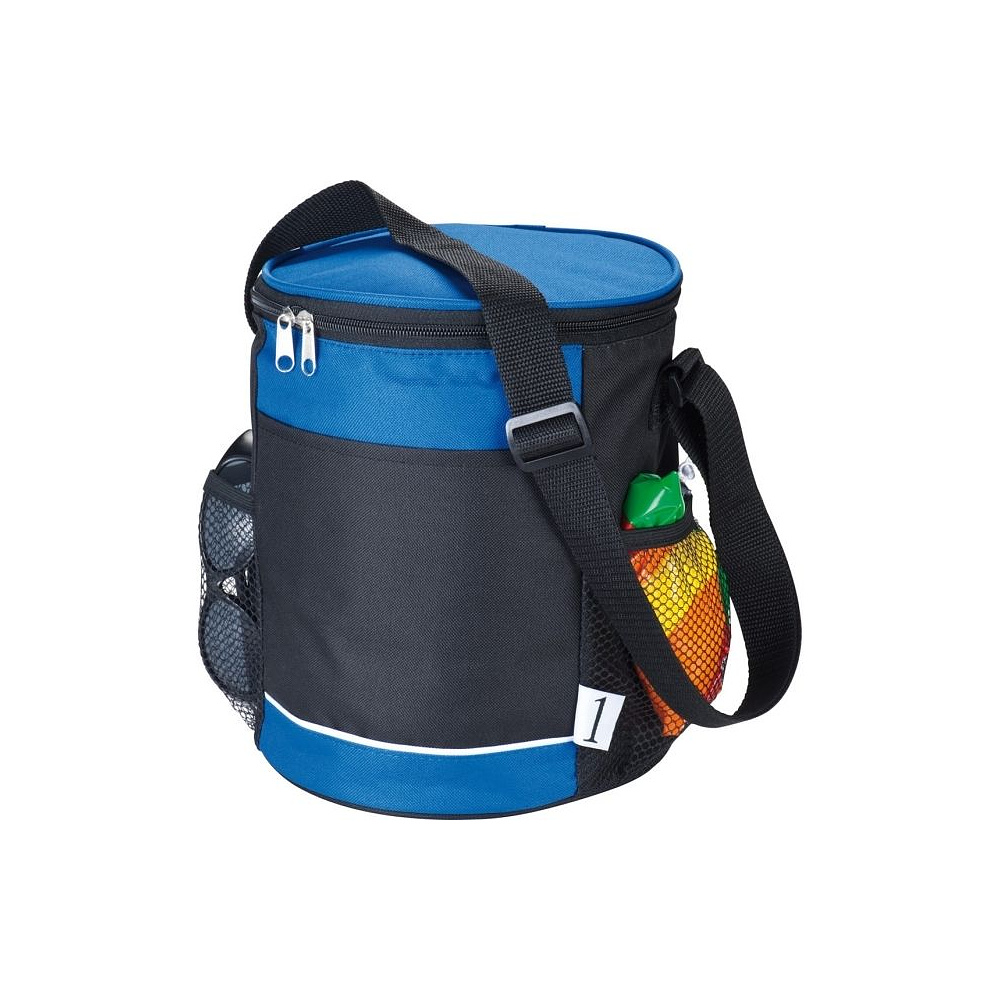 Сумка-холодильник "Caldera" полиэстер., черный/синий