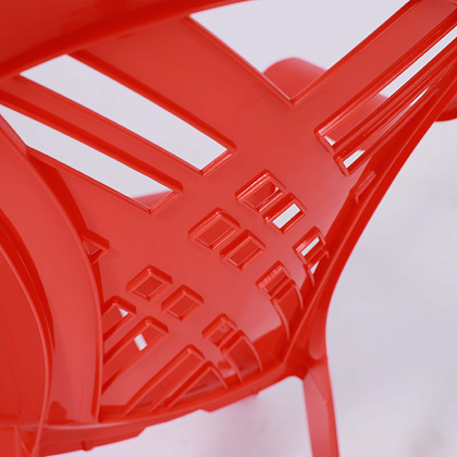 Кресло садовое №6 "Престиж-2", пластик, красный - 10