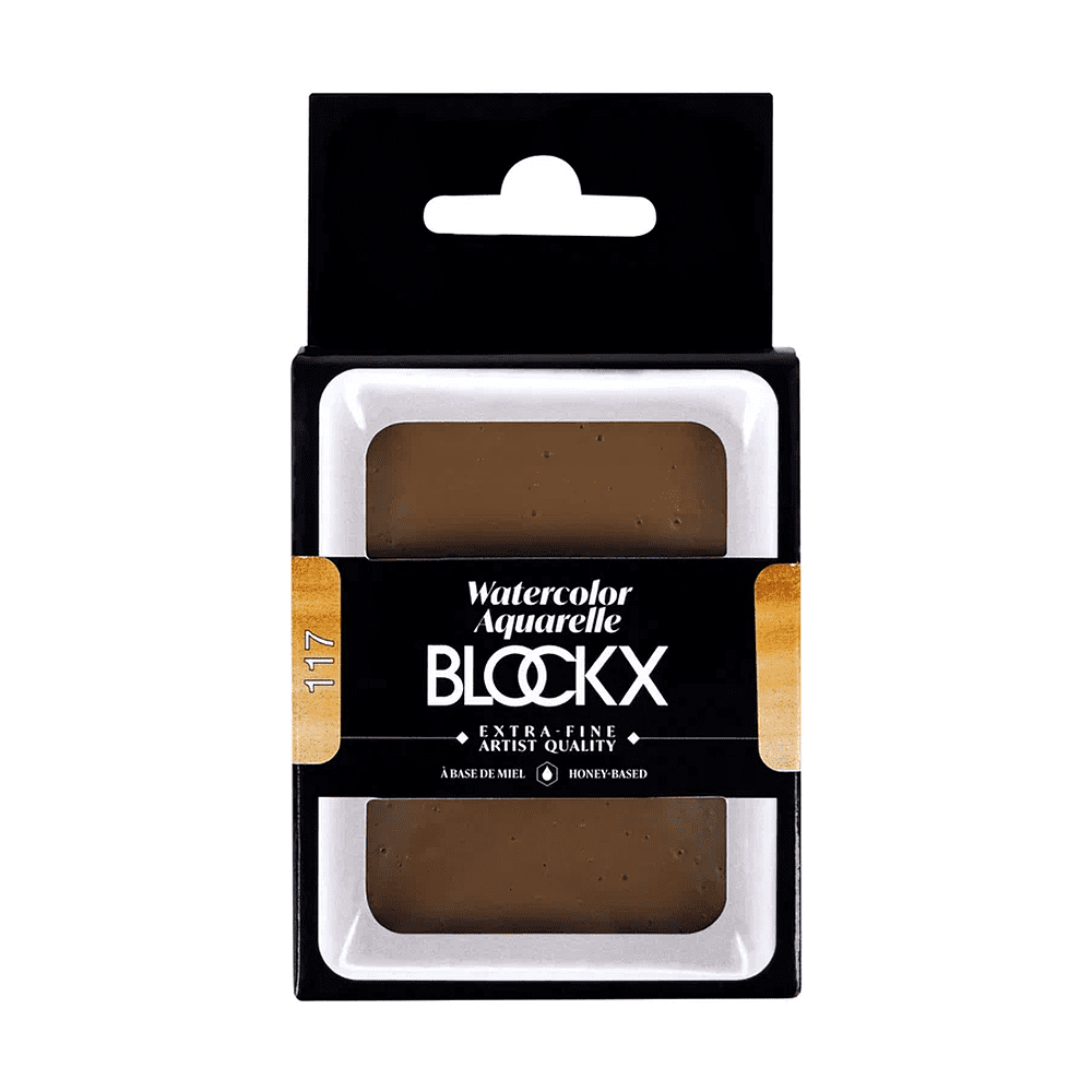 Краски акварельные "Blockx. Giant pan", 117 итальянская земля, 18 мл., кювета