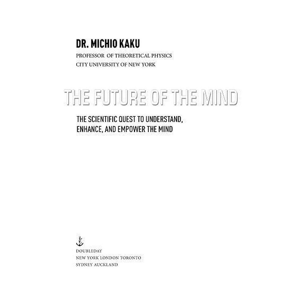 Книга "Будущее разума", Митио Каку - 2