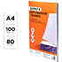 Бумага для офисной техники, А4, 100 листов, 80 г/м2
