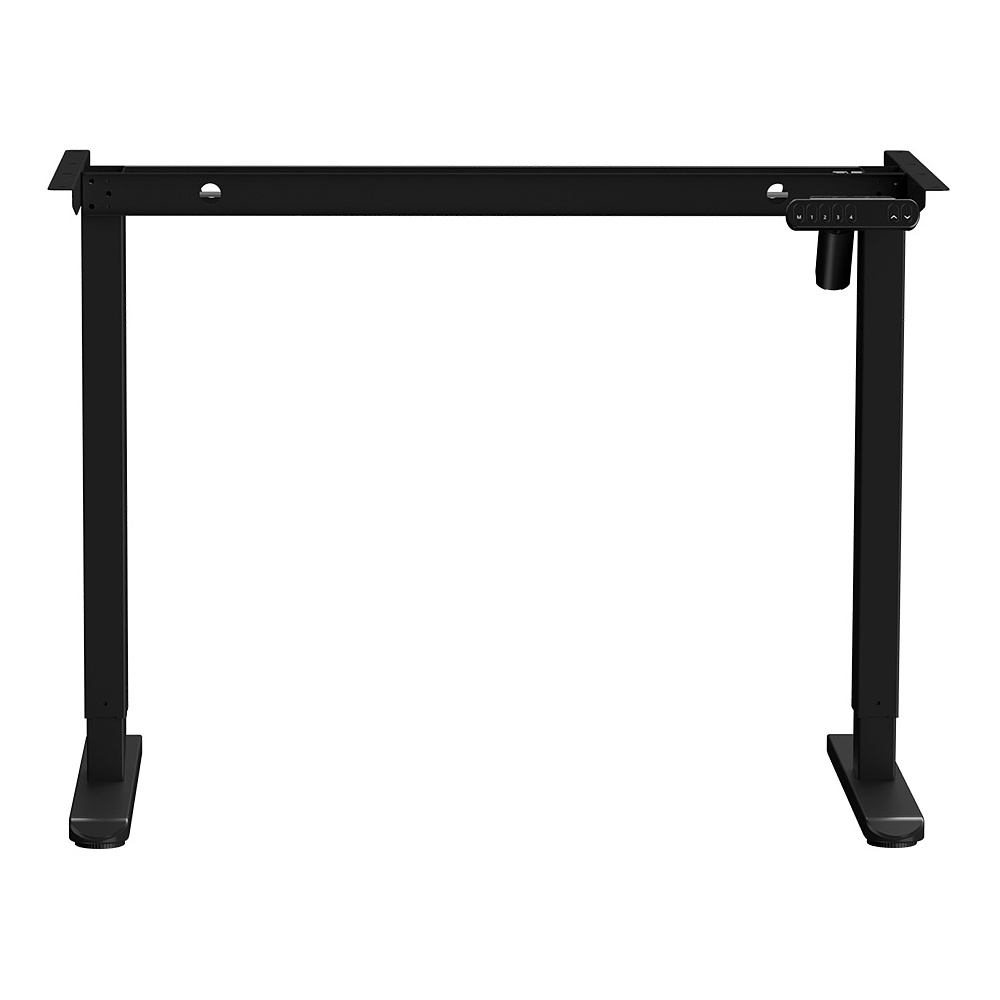 Стол с электроприводом WellDesk Basic 1200x675х18 черный/ясень шимо светлый (9191456+9197779) - 3