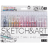 Набор ручек акриловых "Sketch&Art", 1 мм, 36 шт, ассорти