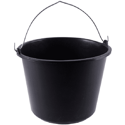 Ведро строительное круглое, 20 л, пластик