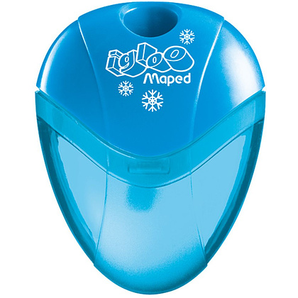 Точилка Maped "I-Gloo", 1 отверстие, с контейнером, блистер - 4
