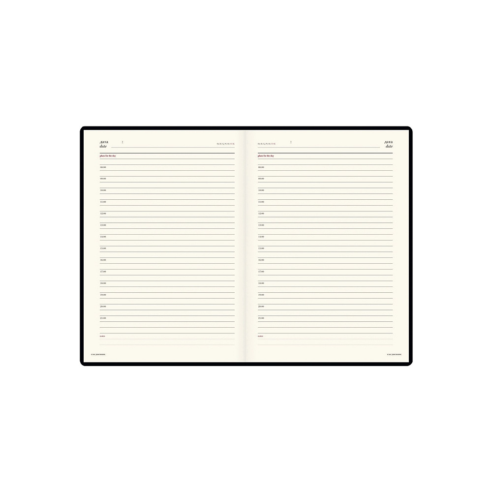 Ежедневник недатированный Bruno Visconti "Persona", А5+, 272 страницы, синий, срез коричневый - 2